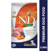 N&D PUMPKIN CHICKEN LAMB Puppy Mini Dog Dry Food 2.5KG
